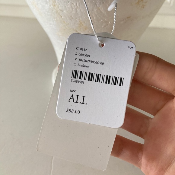 NWOT Free People x Ruediger Outback Charm Felt 100% Wool Brown Hat Sz M - Picture 6 of 9